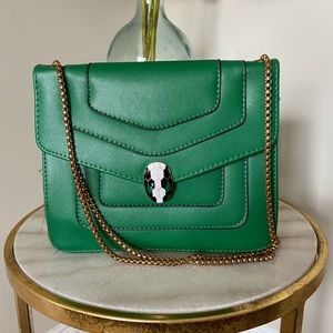 Snake Head Detail Crossbody bag